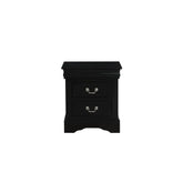 Louis Philippe III Black Nightstand Model 19503 By ACME Furniture